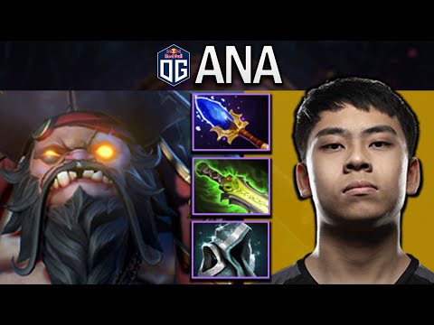 OG.ANA PUDGE - ROUGH HOOK GAME - DOTA 2 7.30 PRO GAMEPLAY