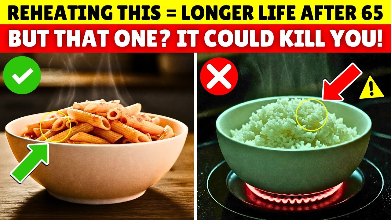Over 65? 3 Foods You Should Never Reheat and 3 You MUST Reheat | Senior Health Tips