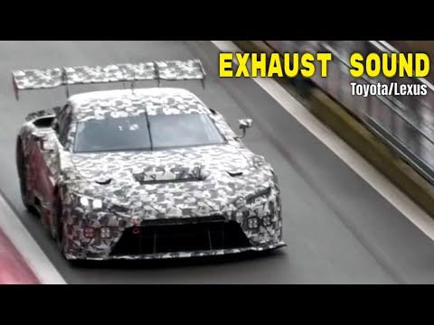 Thumbnail for New 2026 or 2027 Toyota Lexus GR GT3 race car Exhaust Sound by Toyota GR GT3