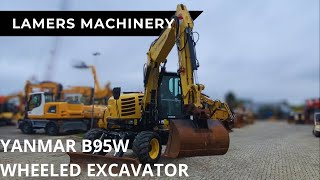 Kolesové rýpadlo Yanmar B95w NVT | Obraz 4 - Machineryline