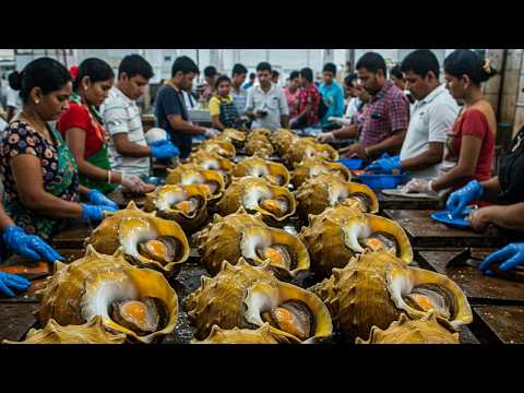 Giant Seafood Monster Snail Dishes In Southeast Asia Street Foods Collection 2025