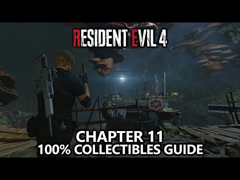Resident Evil 4 - All Collectibles - Chapter 11 (Treasures, Castellans, Weapons, Upgrades, Recipes)