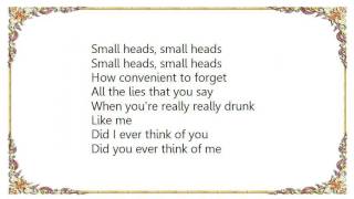 Lisa Germano - Small Heads Lyrics