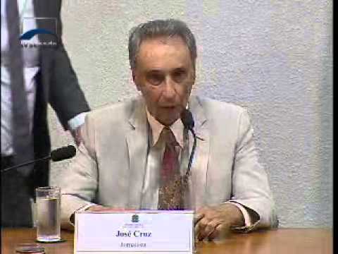 Depoimento do jornalista José Cruz na CPI do Futebol