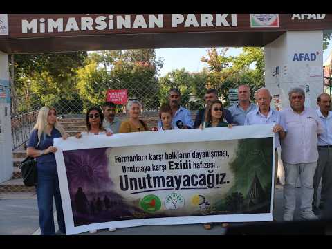 Adıyaman'da Şengal Açıklaması: Kadın Kırımı Failleri Yargılanmalı