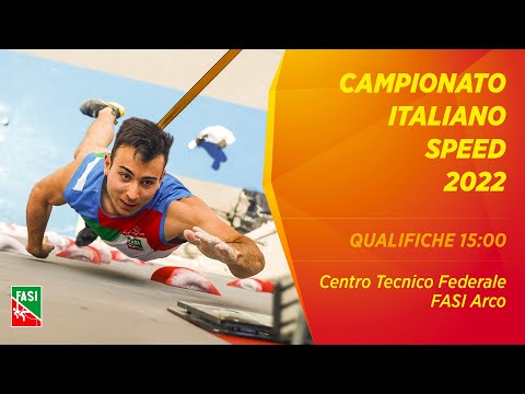 Campionato Italiano Speed 2022 - Centro Tecnico Federale - Arco - QUALIFICHE