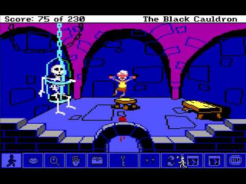 Let's Play The Black Cauldron: Point and Click Part 21 - Old Guy