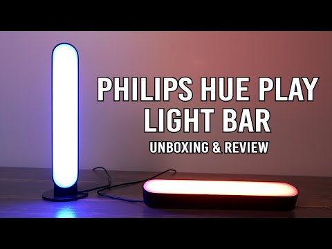 Philips Hue Play Light Bar Review & Unboxing: Great Compact, Bright Smart Home Lights