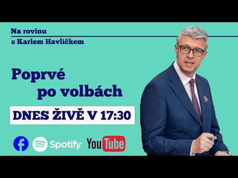 NA ROVINU s Karlem Havlíčkem. Poprvé po volbách.