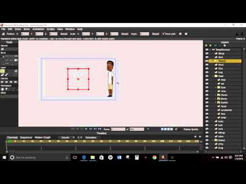 Let's Animate: Ep 1 Character Structure