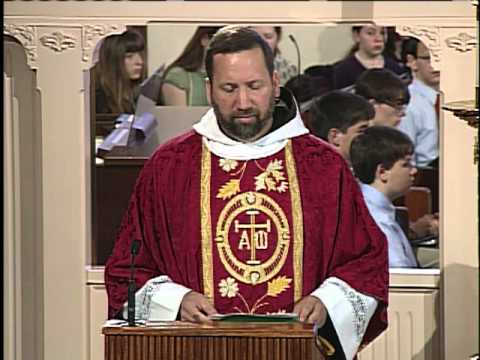 Today's Homily - 2013-04-25- Fr. Mark Mary MFVA - St. Mark
