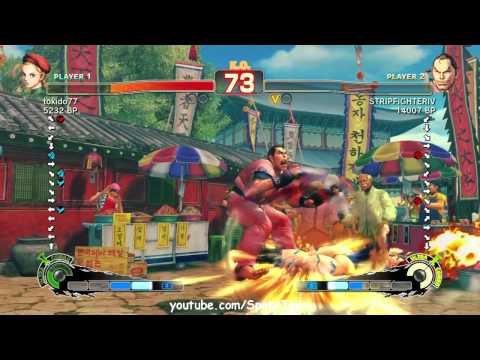 SSF4 - Tokido (Cammy) vs. STRIPFIGHTERIV (Dan)