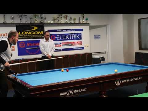 Jan Aleš shot #3 - Final CZ championships - 3-cushion