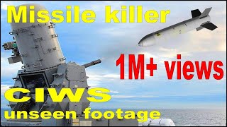 CIWS Sea Whiz Missile killer DEFENSES Close in Weapon Systems facts military Phalanx