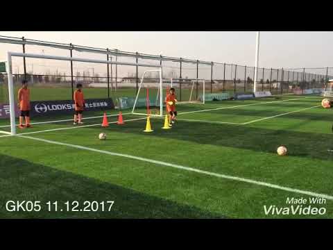 GK Training /Chinese Goalkeepers U12 training #1