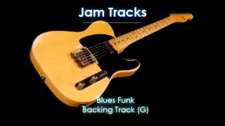 Blues Funk Guitar Backing Track