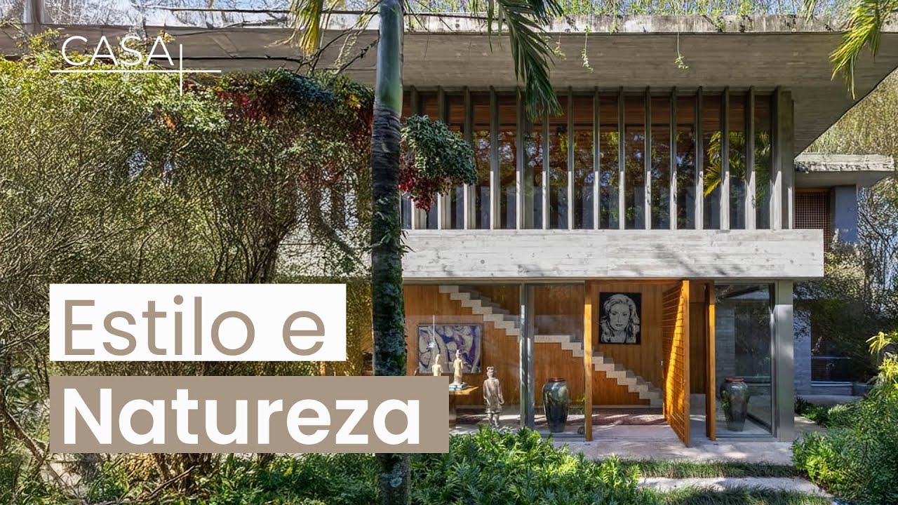 CASA dos SONHOS: onde a natureza e arquitetura se encontram!