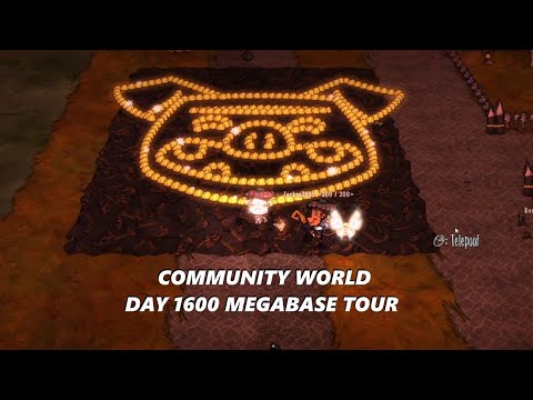DST Mega Base Tour 1600+ Days - Community World | Don't Starve Together