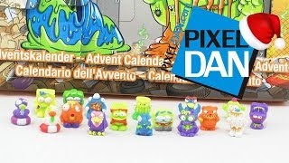 preview picture of video 'Advent Calendar Mini Figure Madness 2013 - DAY 17 - Trash Pack, LEGO City, My Little Pony, & Smurfs'