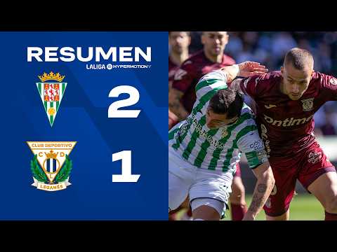 📹 RESUMEN | Córdoba 2-1 CD Leganés | J26 | LALIGA Hypermotion
