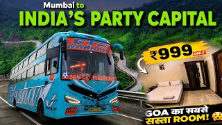 Mumbai to Party Capital of India Bus Journey