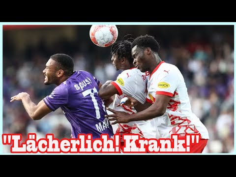 Schiri wehrt sich "Lächerlich! Krank!" Elfer-Eklat bringt Austria in Rage