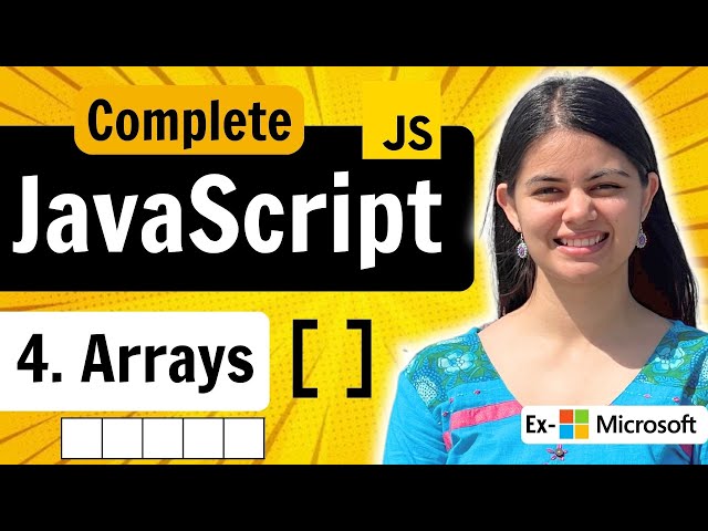 Arrays in JavaScript 