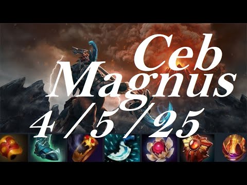 Ceb Magnus - MVP for killing Doom - OG vs ViKin.gg game1 -OGA Dota PIT