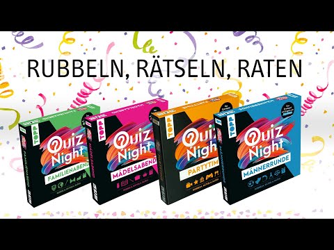Quiznight Partytime! RUBBELN, RÄTSELN, RATEN (TOPP 18228)
