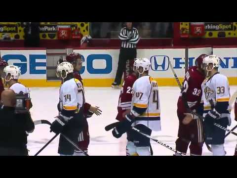 Nashville Predators & Coyotes Handshakes 5/7/2012