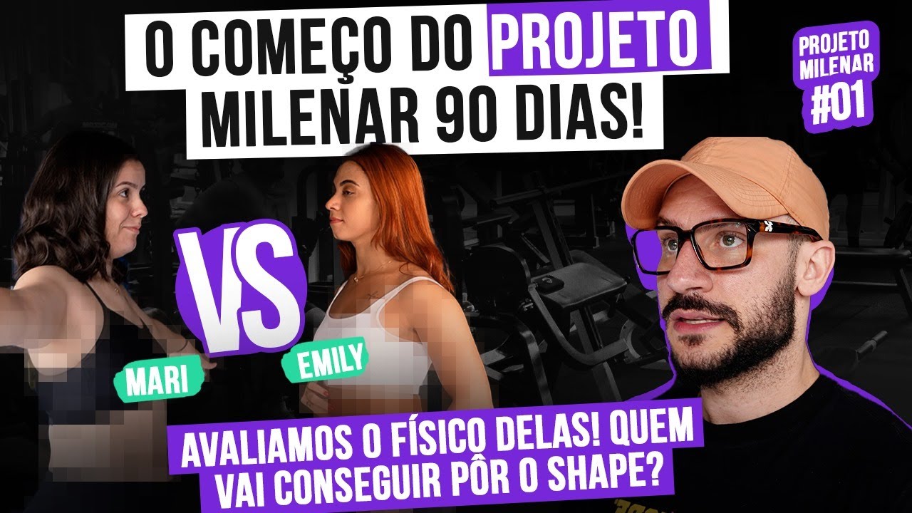 QUEM VAI CONSEGUIR PÔR O SHAPE E LEVAR O PRÊMIO PRA CASA? - Projeto Milenar #01