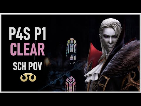 [FFXIV] P4S (Phase 1) First Clear - Scholar POV