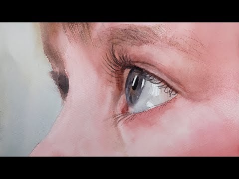 How to Paint an Eye with Watercolor