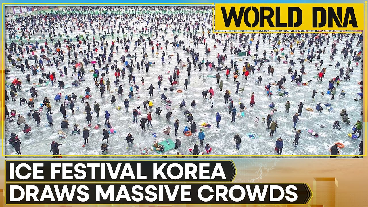 South Korea’s Hwacheon Ice Fishing Festival Draws Global Crowds | WION