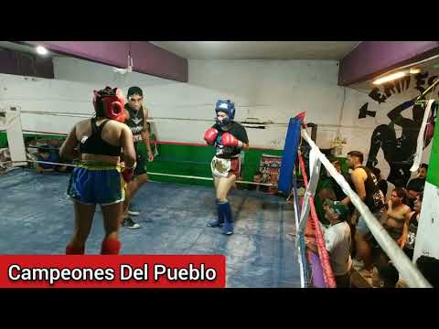 🥊Aye Villar Vs Oriana Rodriguez - KICK BOXING - AMATEUR - Campeones Del Pueblo - Siempre Humilde