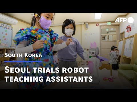 In Sud Corea si testano mini robot per "insegnare" all'asilo