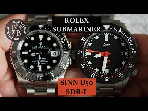 A Swiss luxury tool and a German tool watch - Sinn U50 SDR-T & Rolex Submariner