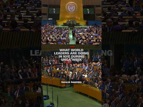 What world leaders are doing in NYC during UNGA week