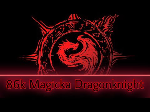 ESO PVE Magicka Dragonknight 86k+ (Markarth) Build & Rotation in Description