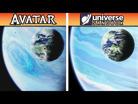 I Created Pandora From Avatar - Universe Sandbox