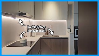 BTO Hood, Hob, and Kitchen Sink: Must do before Carpentry Renovation!