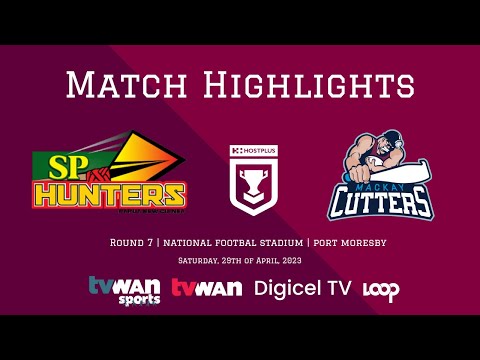 SP PNG Hunters v Mackay Cutters | Round 7, 2023