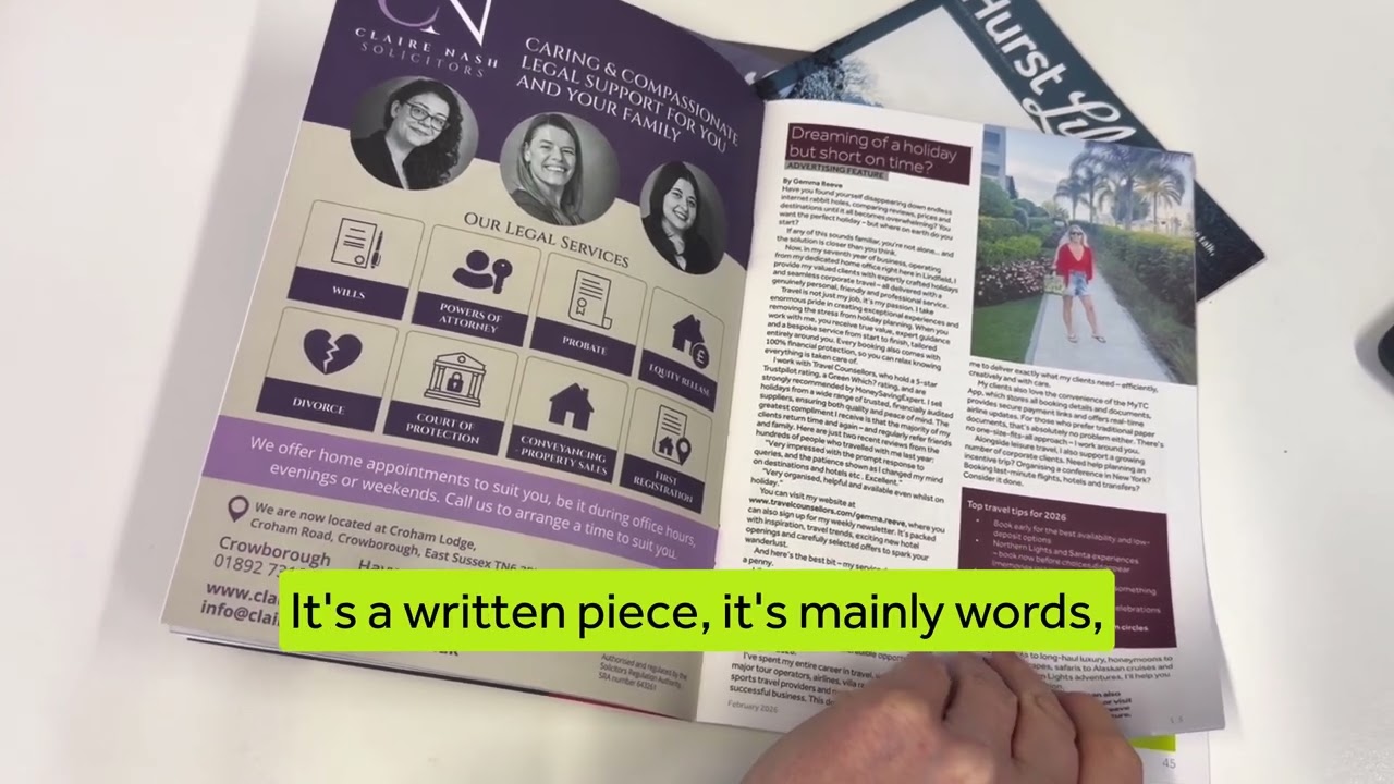 What is the difference between advertorial and advertisement - FAQ Lindfield Life advertising