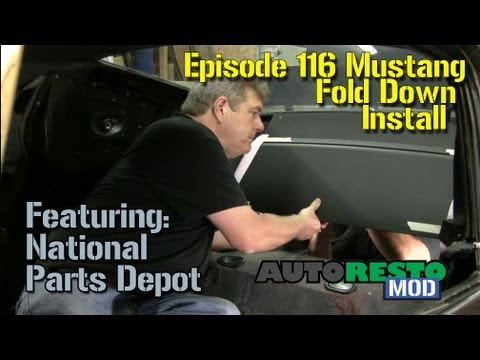 Episode 116 Mustang fold down installation Autorestomod