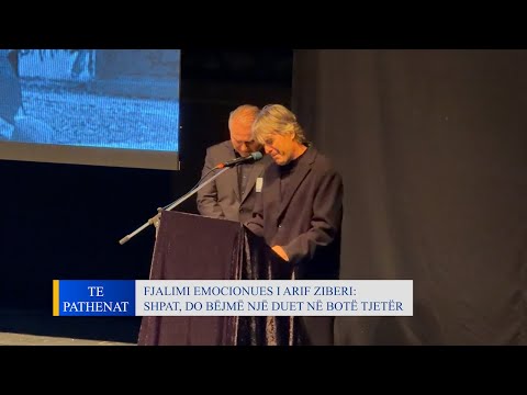Fjalimi emocionues i Arif Ziberi: Shpat, do bëjmë një duet në botë tjetër