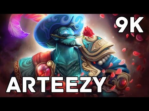 Arteezy 9k MMR Play Stormspirit Full Gameplay
