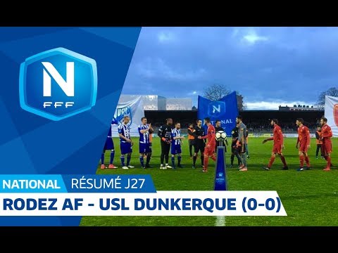 J27 : Rodez Aveyron F. - USL Dunkerque (0-0), le résumé I National FFF 2018