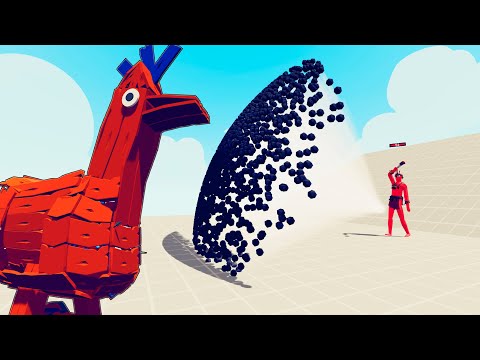 TROJAN CHICKEN vs EVERY GOD - Totally Accurate Battle Simulator | TABS