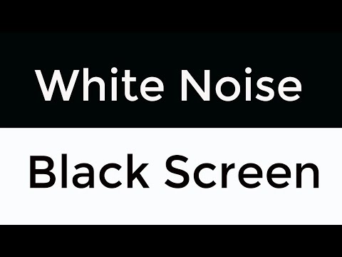 White Noise Black Screen No Ads | Continuous Noise to Sleep Faster, Focus Better, and Relax