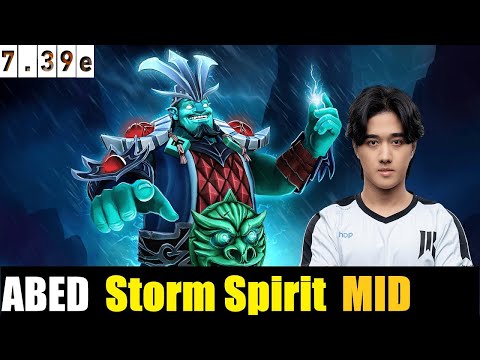 🤯ABED [Storm Spirit] MID 7.39e - DOTA 2 HIGHEST MMR MATCH #dota2    #dota2gameplay  #abed